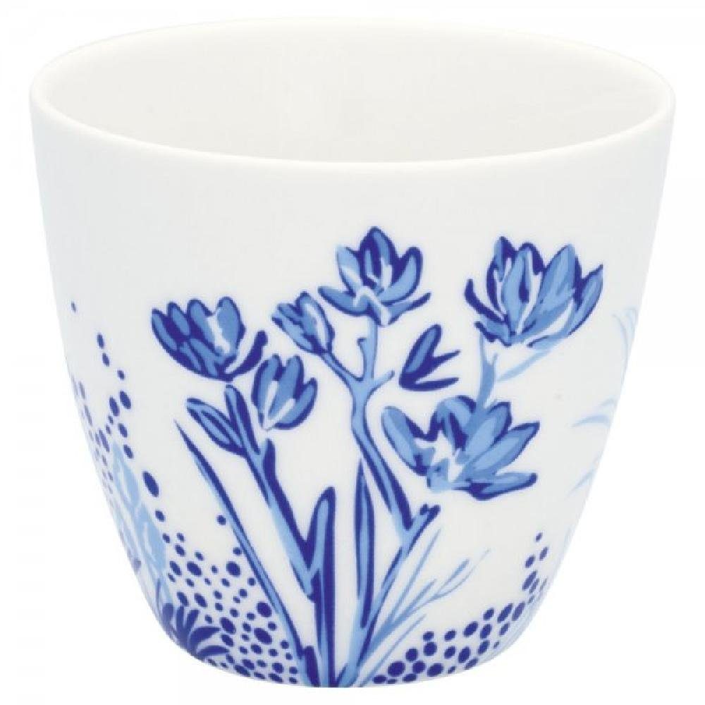 Greengate Tasse Latte Cup Kristel Blue