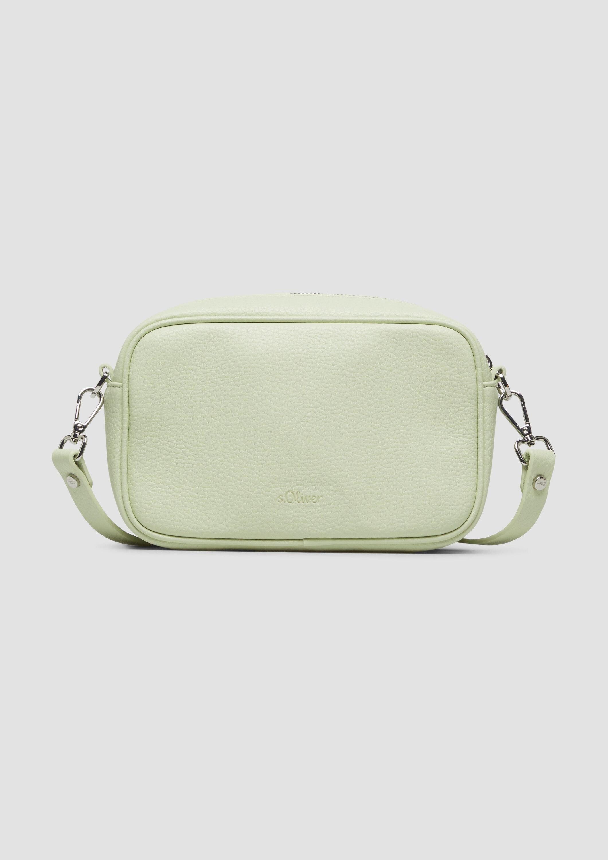 s.Oliver Umhängetasche Tasche, Camera-Bag in Leder-Optik mit abnehmbarem Schultergurt