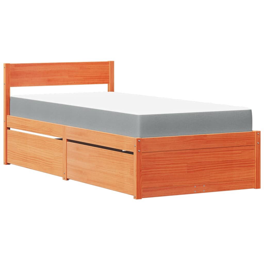 vidaXL Bett Bett mit Schubladen und günstig online kaufen
