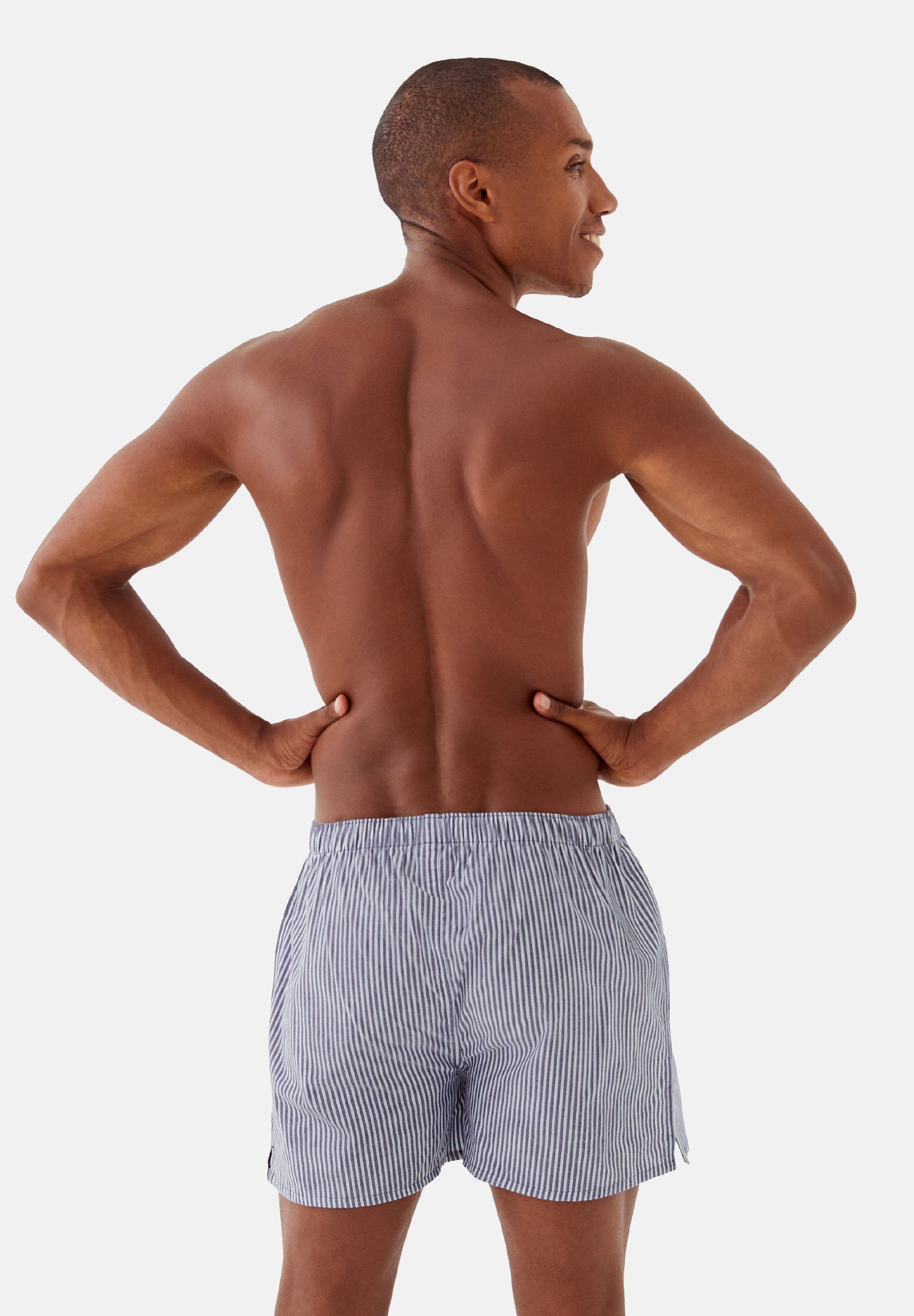 DANISH ENDURANCE Boxershorts American Boxers (4-St) 100% Baumwolle, weich & atmungsaktiv, Herren Unterhosen