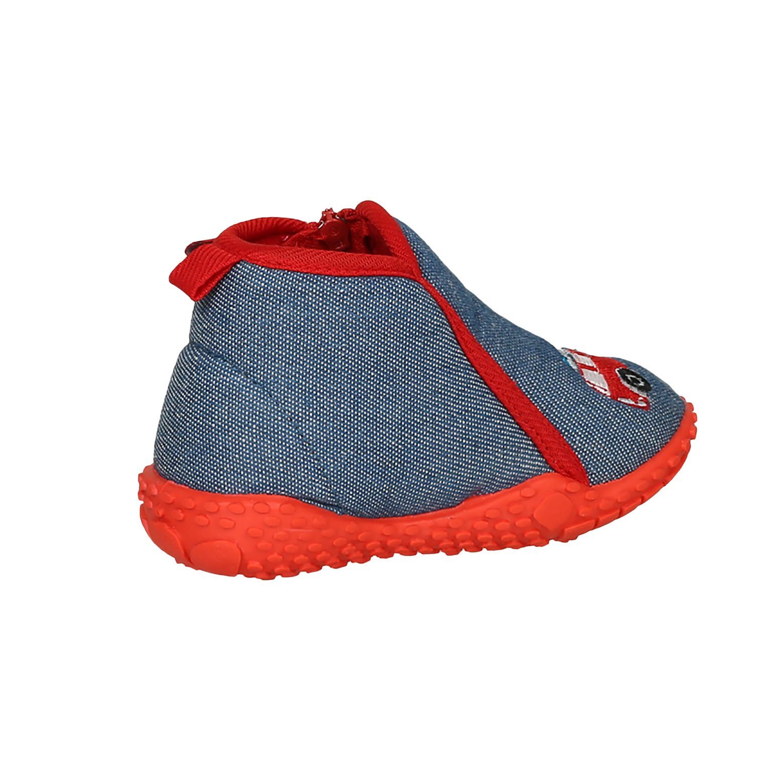 Playshoes Hausschuh Feuerwehr Hausschuh – Bild 3 von 5