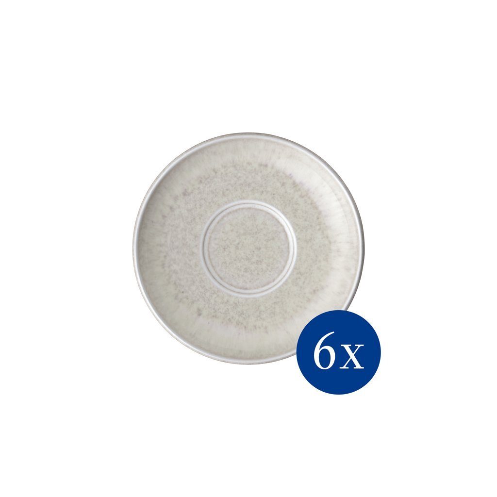 like. by Villeroy & Boch Untertasse Perlemor Espressountertasse, (6 St)