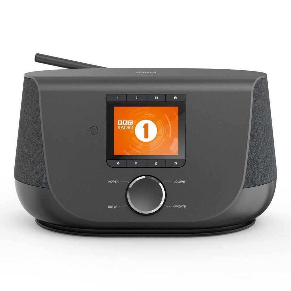 Hama Digitalradio DIR3300SBT FM/DAB/DAB+/Internetradio/App/Bluetooth®  Digitalradio (DAB) (Digitalradio (DAB), FM-Tuner, Internetradio, 20 W)