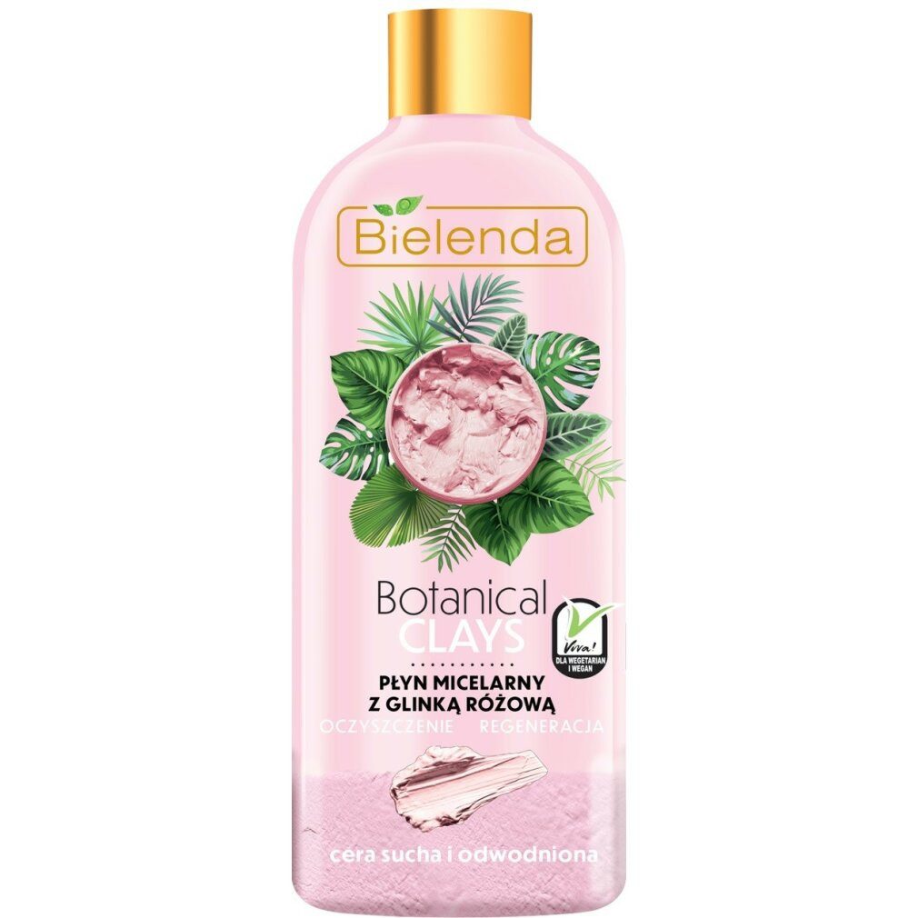 Bielenda Körperpflegemittel Botanical Clays mizellare Flüssigkeit mit Rosenerde