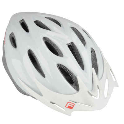 FISCHER Fahrrad Fahrradhelm Fahrradhelm Aruna S / M einstellbar Weiß, Radhelm Fahrrad Helm auch für MTB oder Sport-Helm