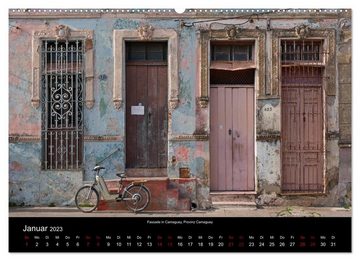 CALVENDO Wandkalender Kuba 2023 (Premium, hochwertiger DIN A2 Wandkalender 2023, Kunstdruck in Hochglanz)
