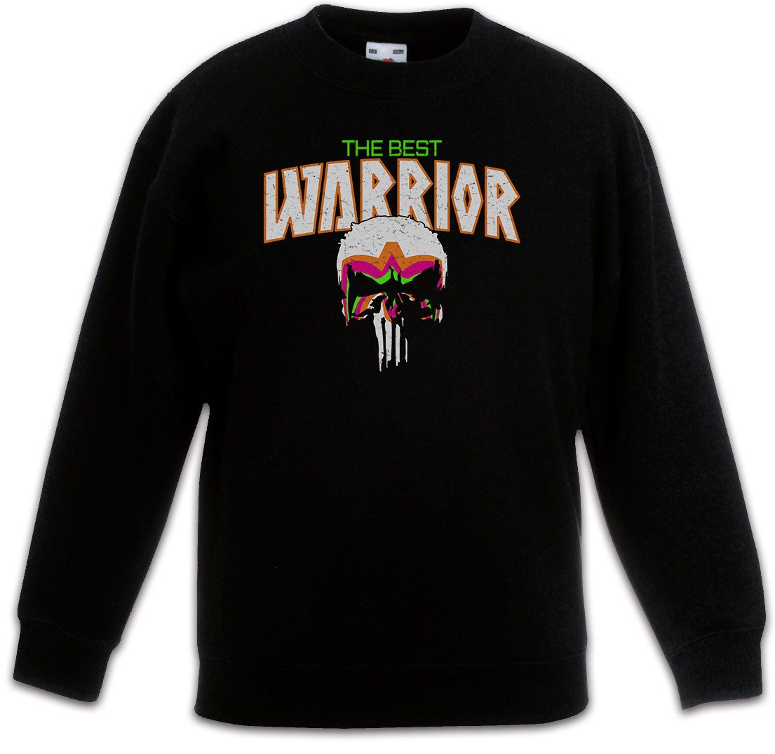 Sweatshirt The Best Warrior Kinderpullover Vigilante Logo Symbol Punisher