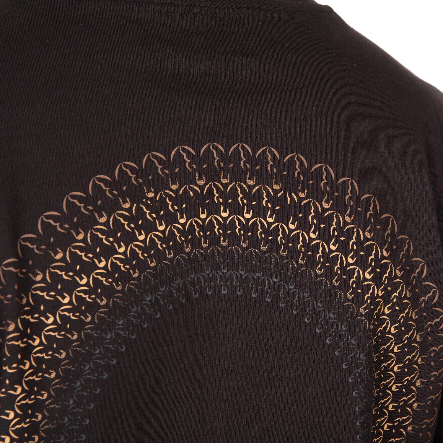 FOX International T-Shirt Fox Circle Braun Herren Baumwolle