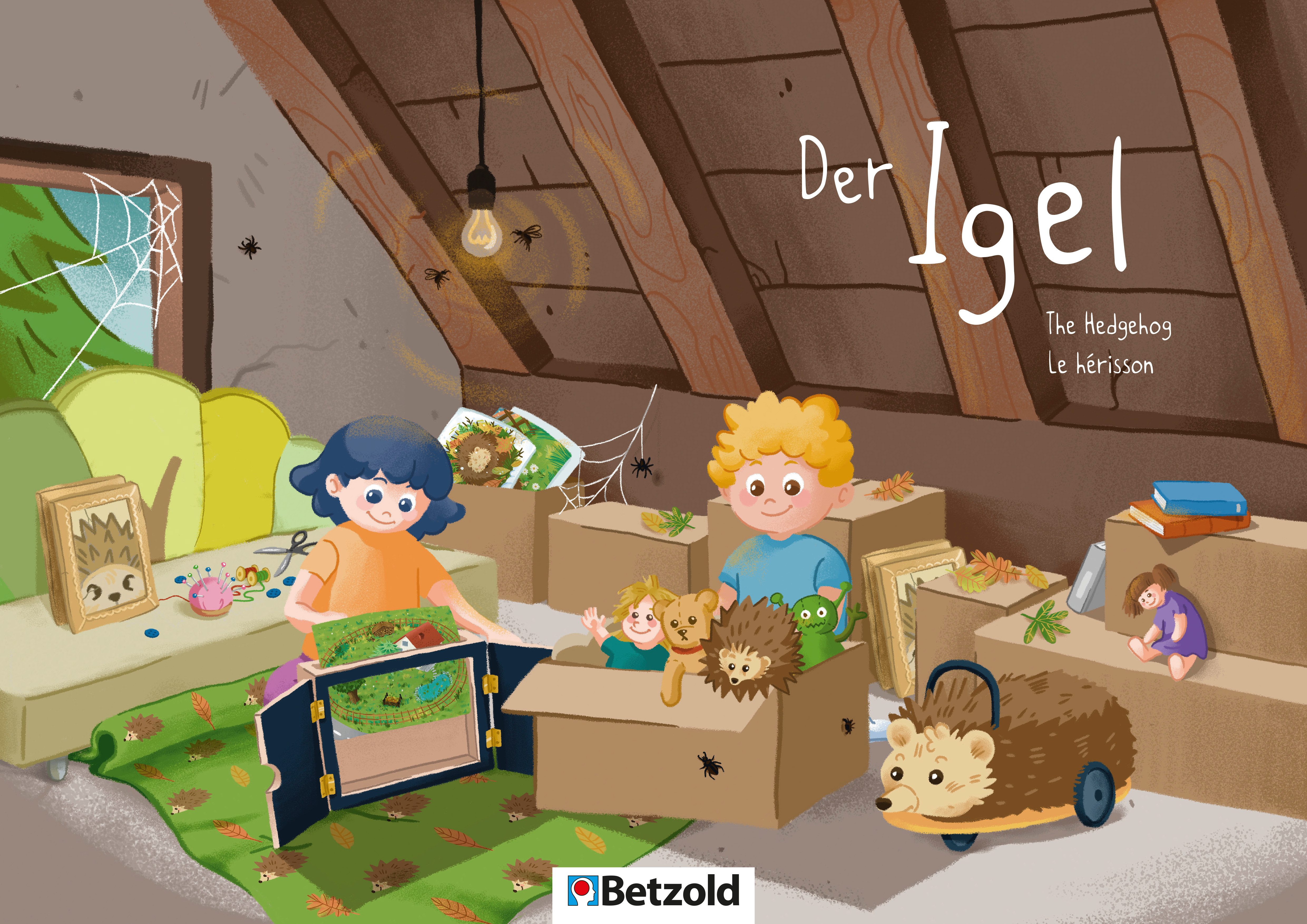 Betzold Kamishibai-Bildkarten „Der Igel“ Puppentheater