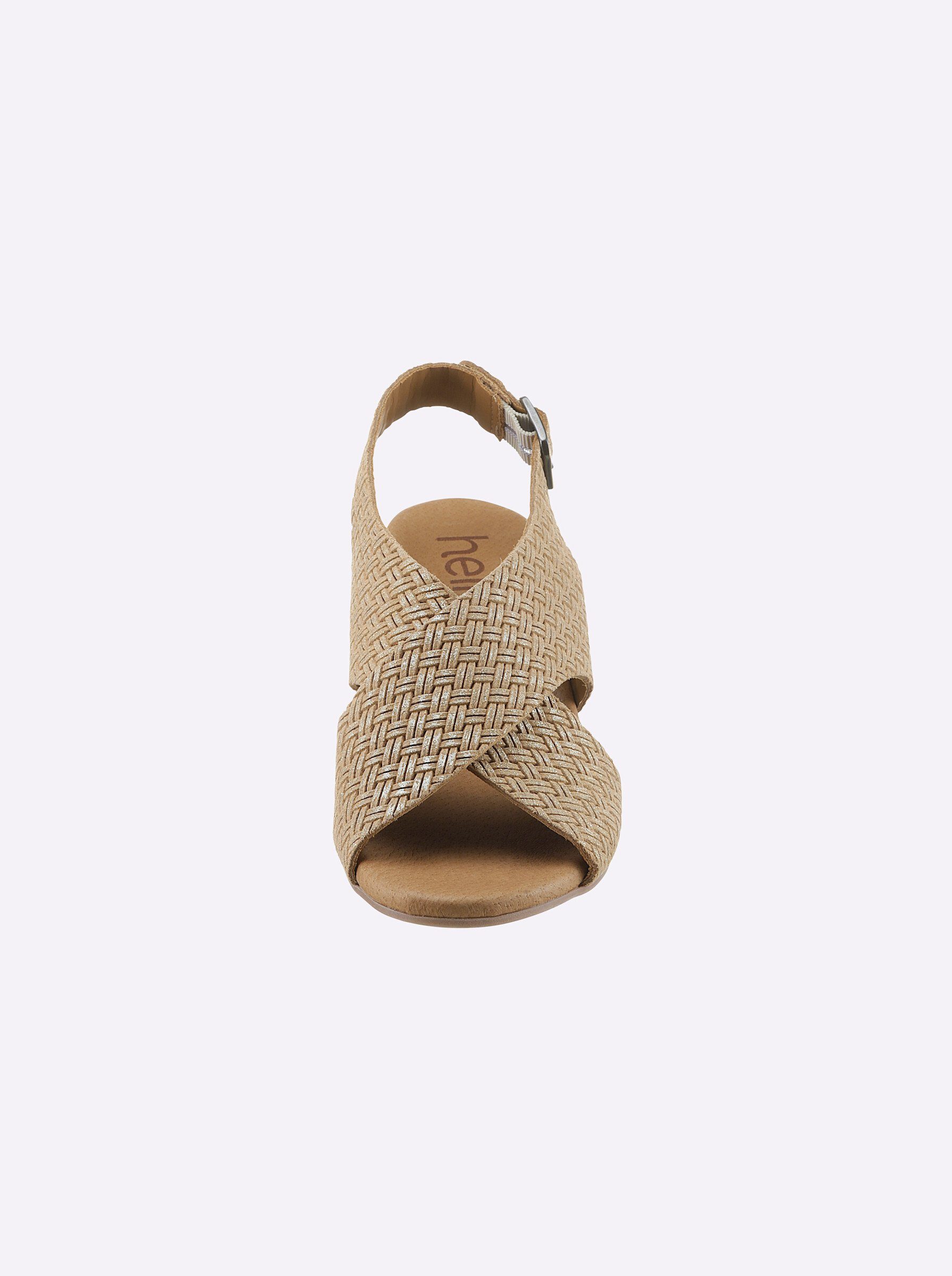 beige heine Sandalette