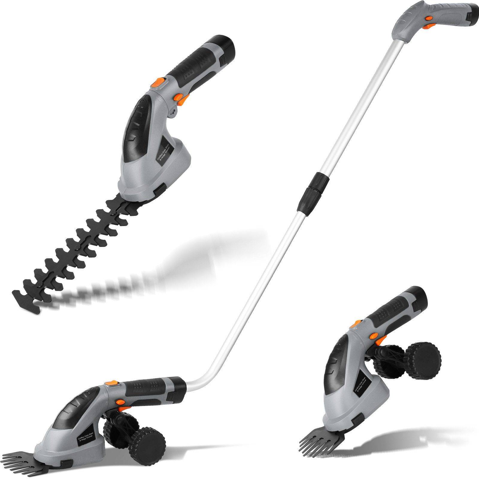 TLGREEN Akku-Grasschere 2 in 1 Handheckenschere günstig online kaufen