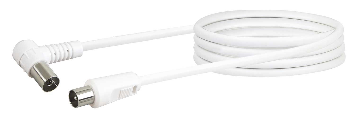Schwaiger KVKW15 532 SAT-Kabel, IEC Stecker, (150 cm), 2-fach geschirmt