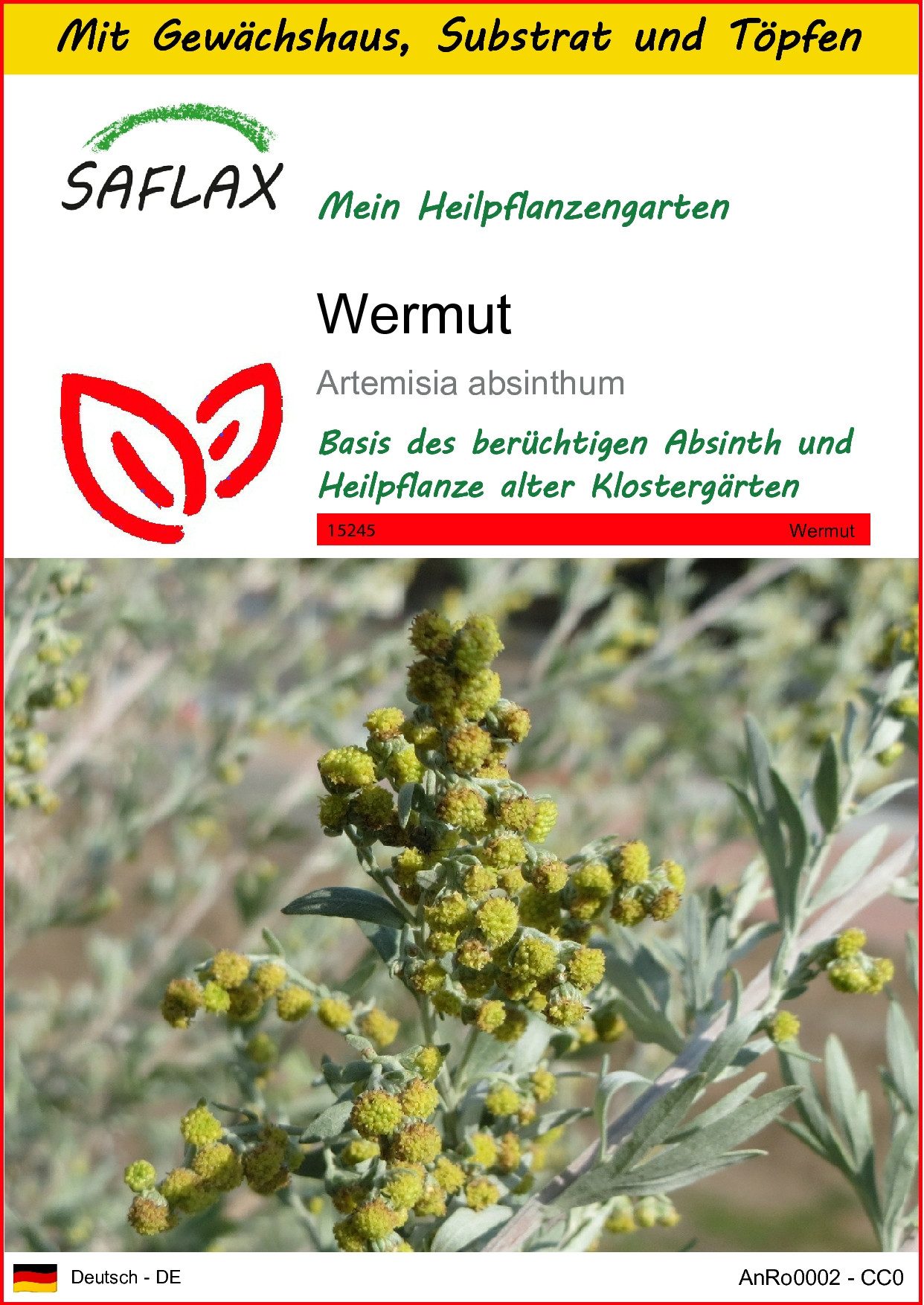 SAFLAX Blumensamen SAFLAX - Anzuchtset - Wermut