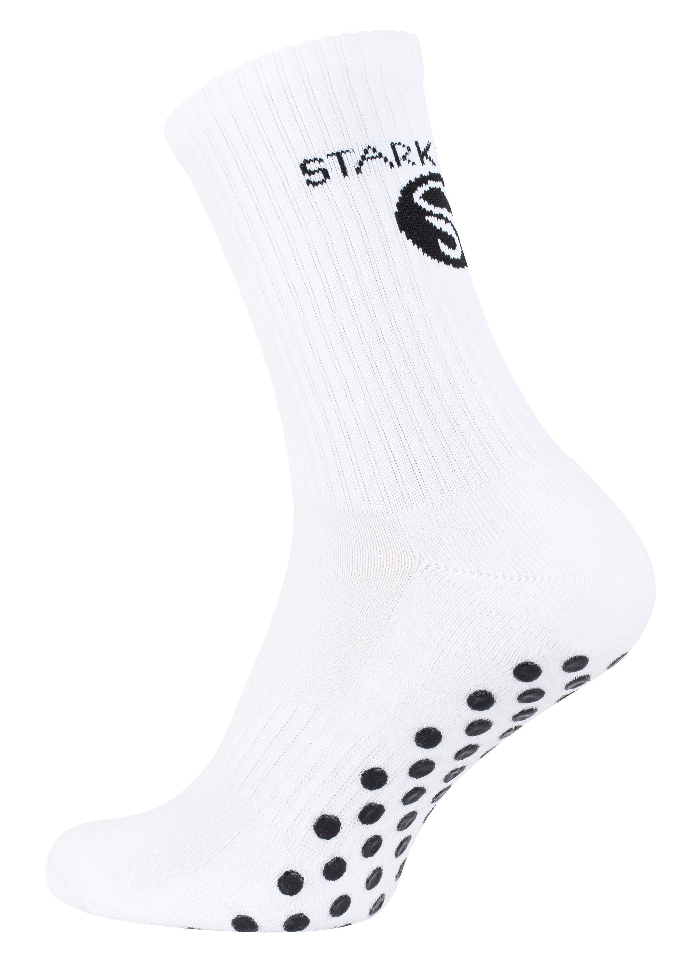 mit Anti-Rutsch-Sohle Weiß Soul® Stark Rutschfeste Fußball Sportsocken Sportsocken - Socken