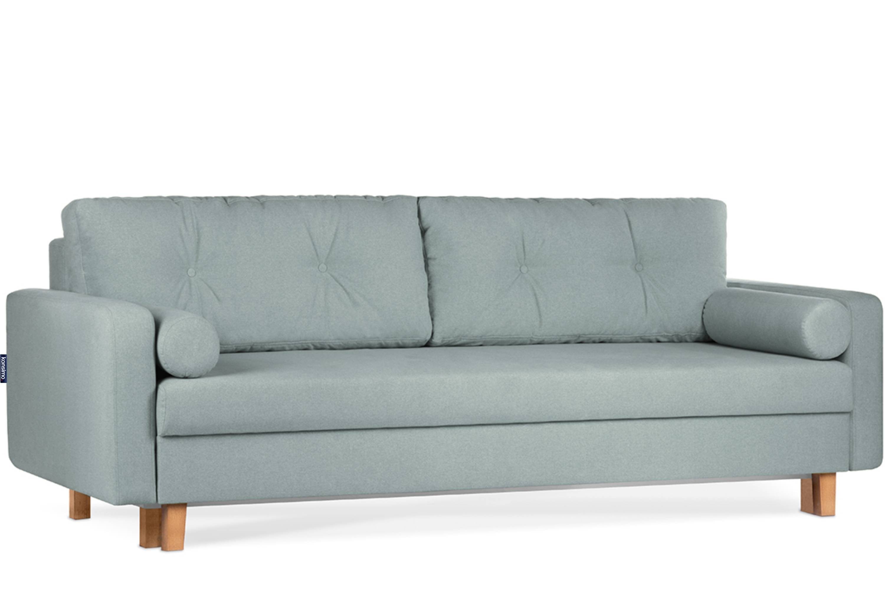 ausziehbare Sofa 3-Personen, Konsimo Liegfläche 196x150 ERISO Schlafsofa cm