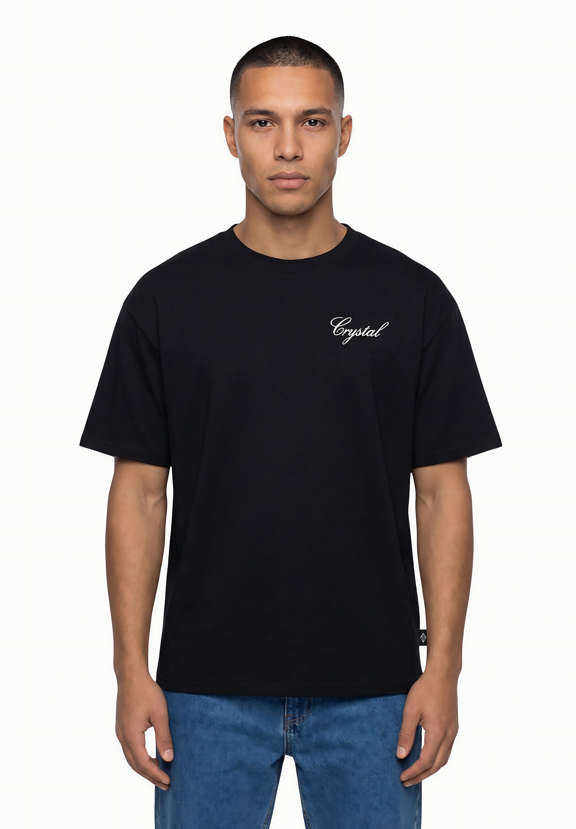 Crystal Paris T-Shirt Flower (1-tlg)