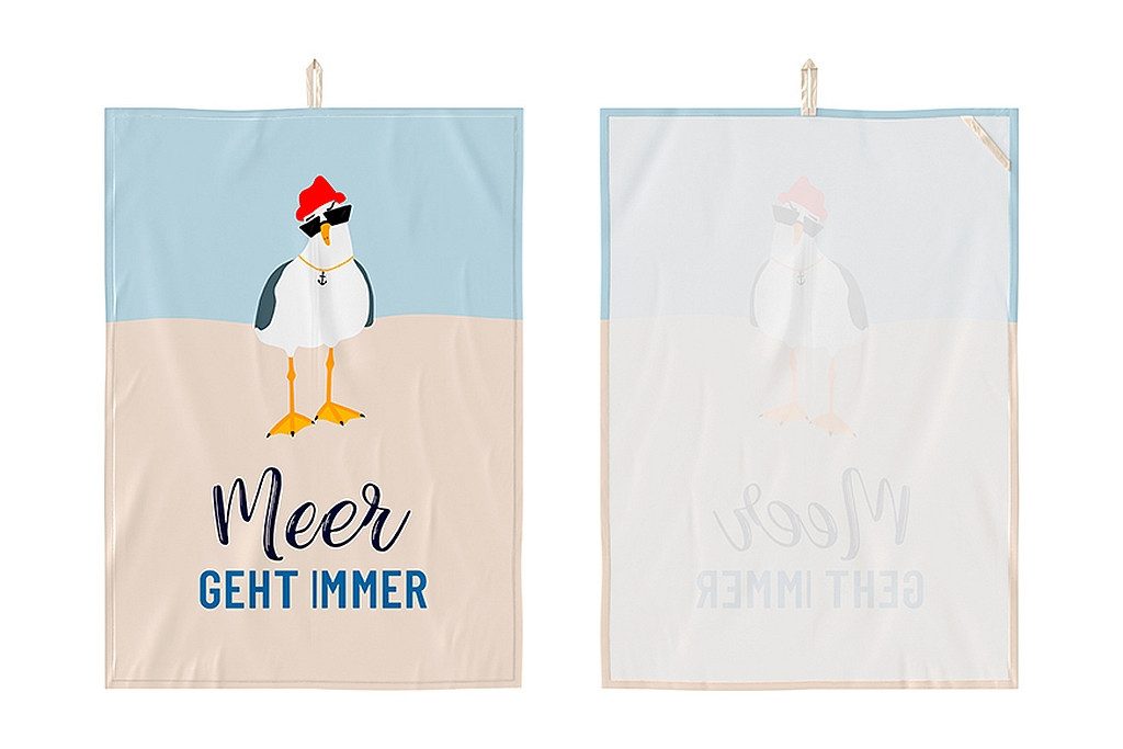 La Vida Geschirrtuch Geschirrtuch Abtrockentücher Küchenhandtuch la vida "M günstig online kaufen