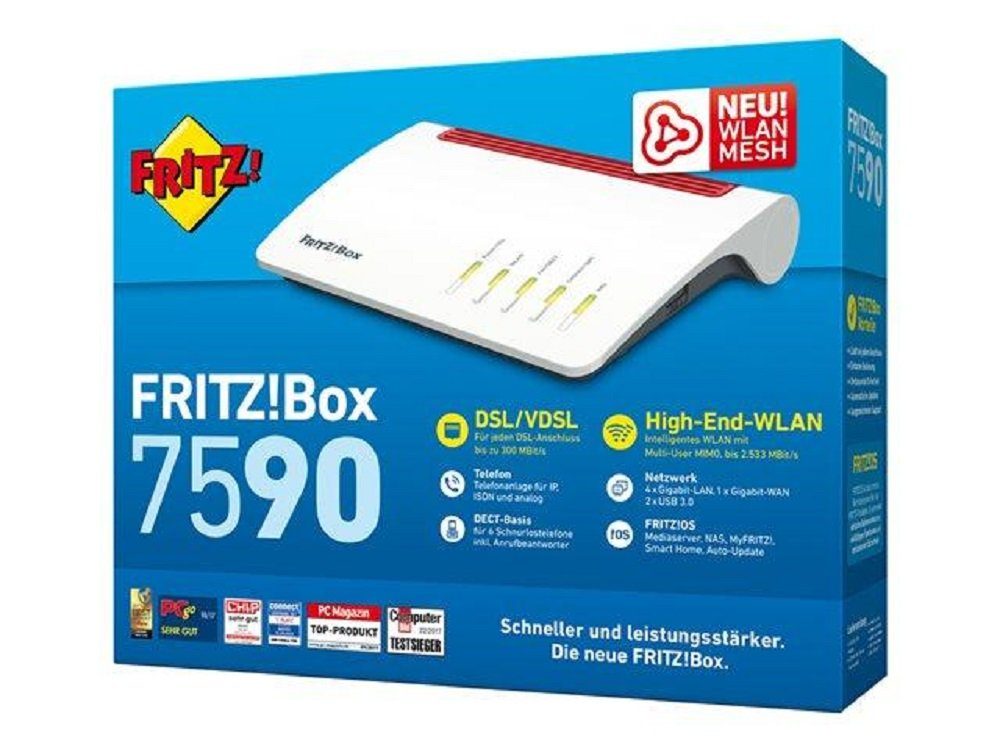 AVM FRITZ!Box 7590 - Wireless Router - DSL-Modem WLAN-Router | Router