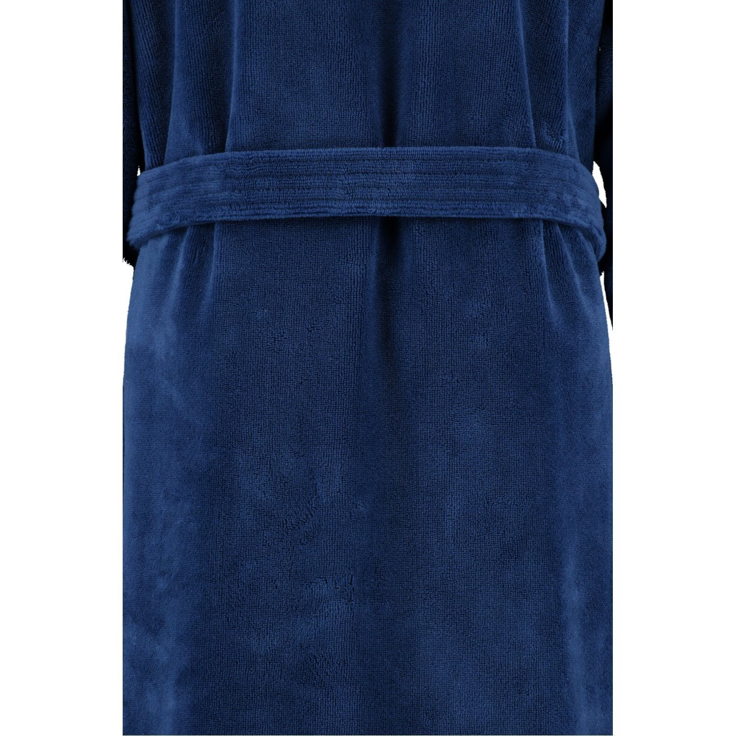 Cawö Home Herren Bademantel Kapuze 831 - Farbe: navy - 13 - XL günstig online kaufen