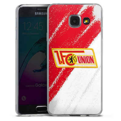 DeinDesign Handyhülle Offizielles Lizenzprodukt 1. FC Union Berlin Logo, Samsung Galaxy A3 (2016) Slim Case Silikon Hülle Ultra Dünn