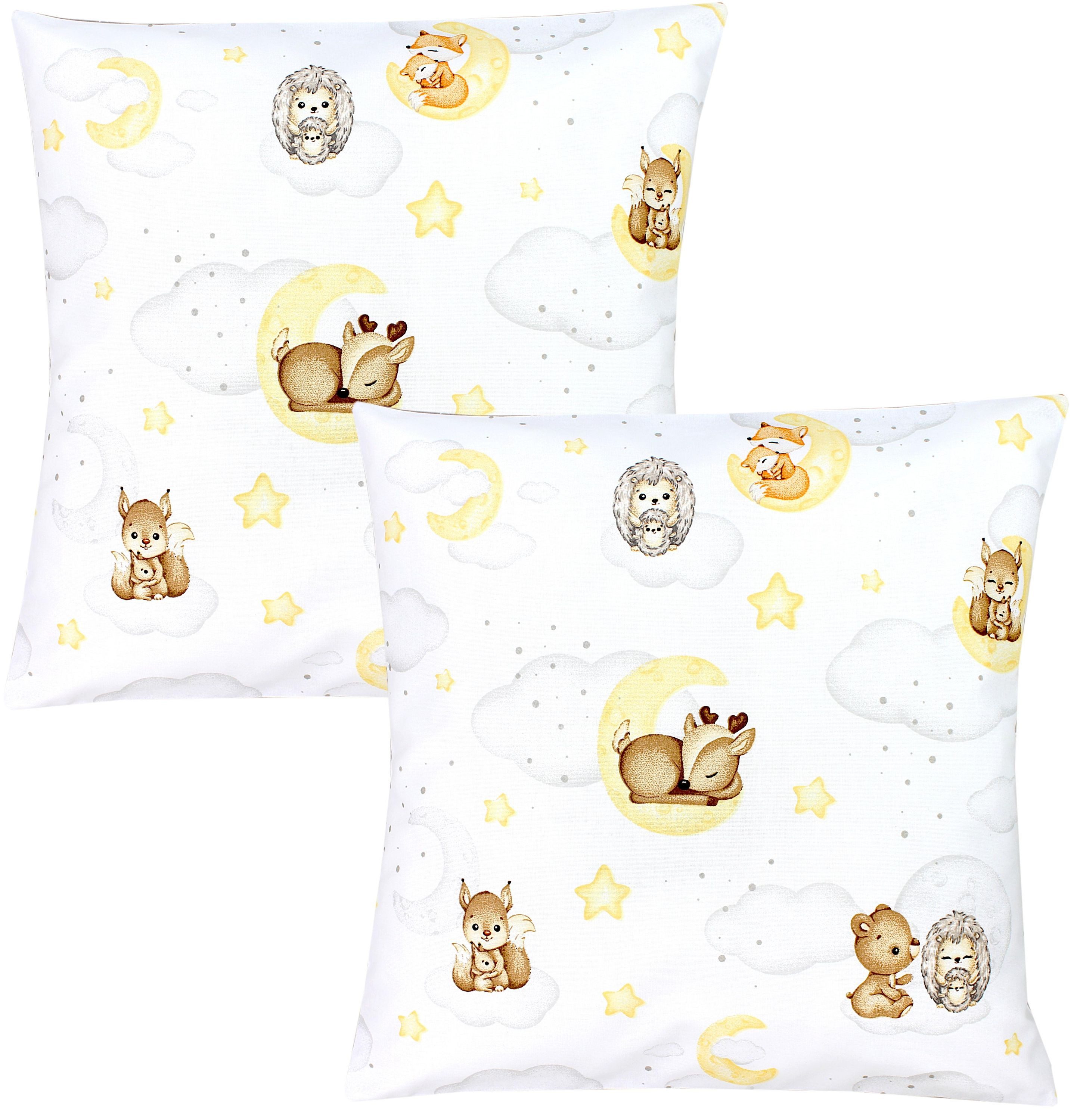 TupTam Kissenbezüge Kinder Kissenbezug Dekorativ Gemustert mit Hotelverschl günstig online kaufen