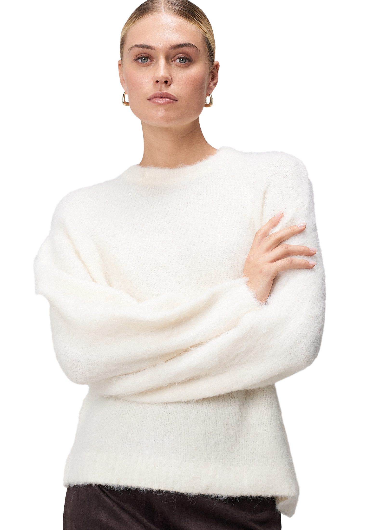 Zero Strickpullover zero Damen Strickpullover mit günstig online kaufen