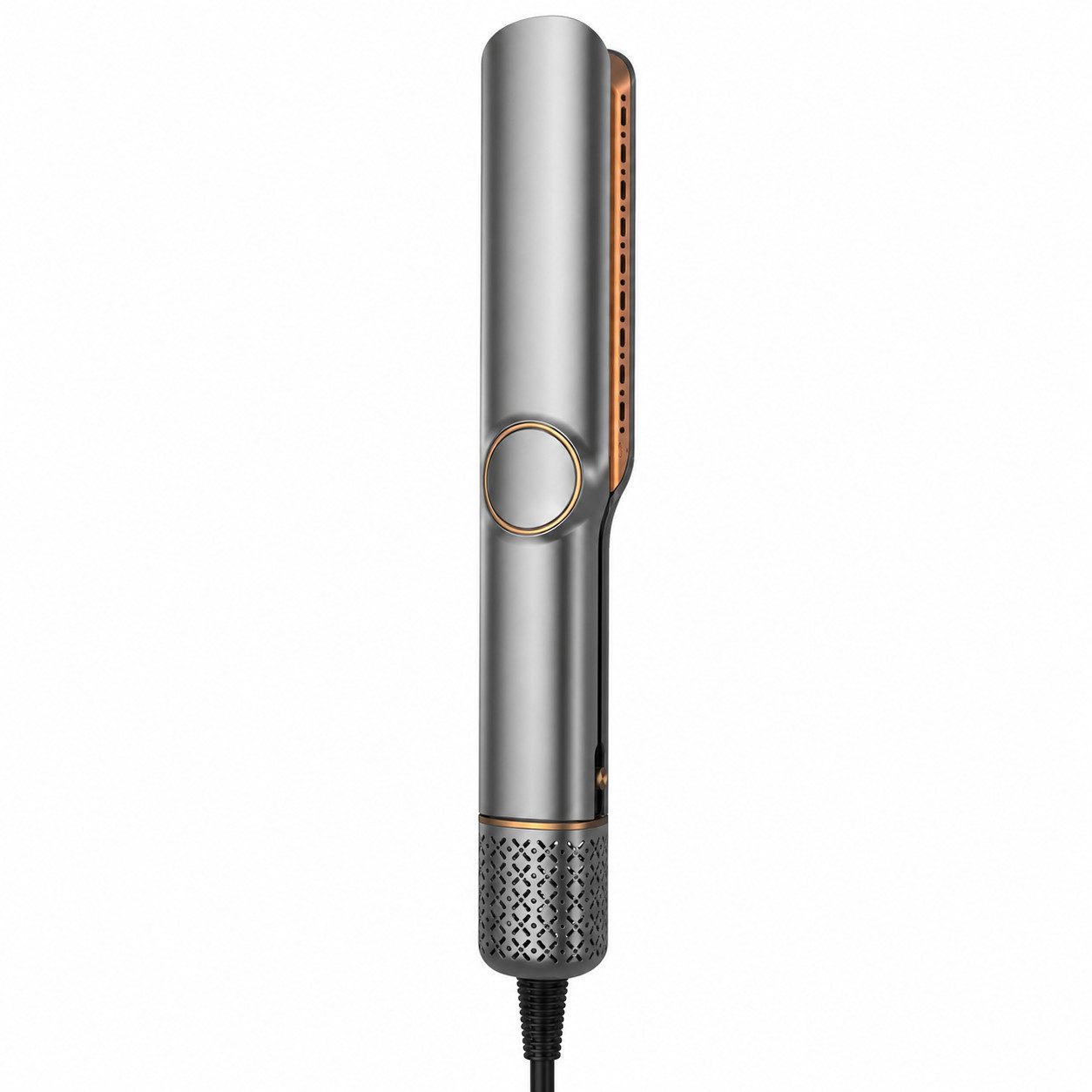 UKLISS Heißluft-Haarglätter 2-in-1 Airflow-Haarglätter für feuchtes und trockenes Haar Keramik-Beschichtung, Wet-&-Dry-Modus, zwei Luftstufen, Kaltlufttaste, LED-Anzeige, Trocknen und glätten in einem Schritt