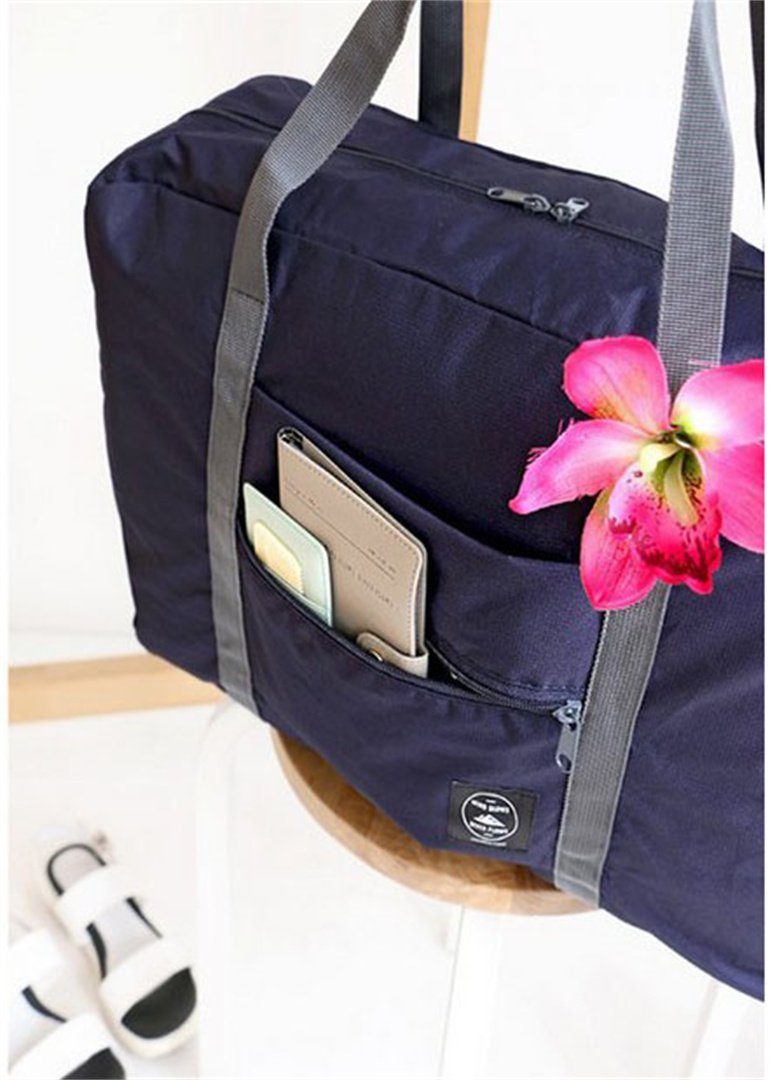 L.Ru UG Aufbewahrungskorb Umzugspacktaschen mit zur Quilt-Aufbewahrungstasche großem Kleidungsorganisation (1 faltbare tragbare Reisetasche), St., Flugzeugtasche, Fassungsvermögen