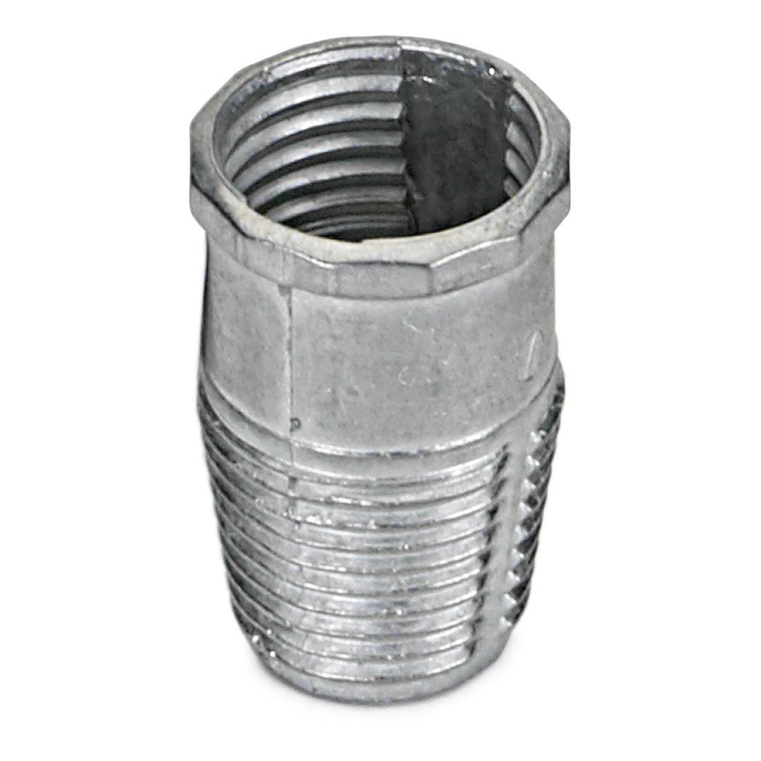 AnyTools Besenstiel Stielgewinde Metall für Besenstiele Ø 24 mm, Das Ende des Stiels wird in das Gewinde eingedreht