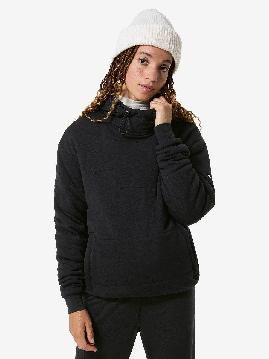 SUPER.NATURAL Hoodie für Damen, Merino W DWR HOODIE wasserabweisend