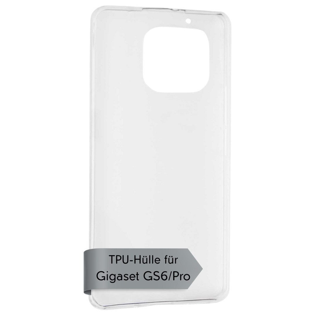 caseroxx Handyhülle TPU-Hülle für Gigaset GS6 / GS6 Pro Gerätabhängig 5,0 - 7,0 Zoll, dünn und flexibel