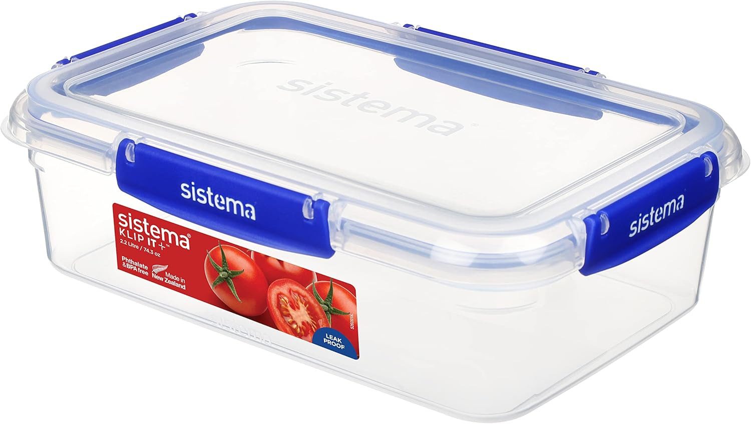 sistema Aufbewahrungsbox Sistema 2,2L Rectangle Klip It+