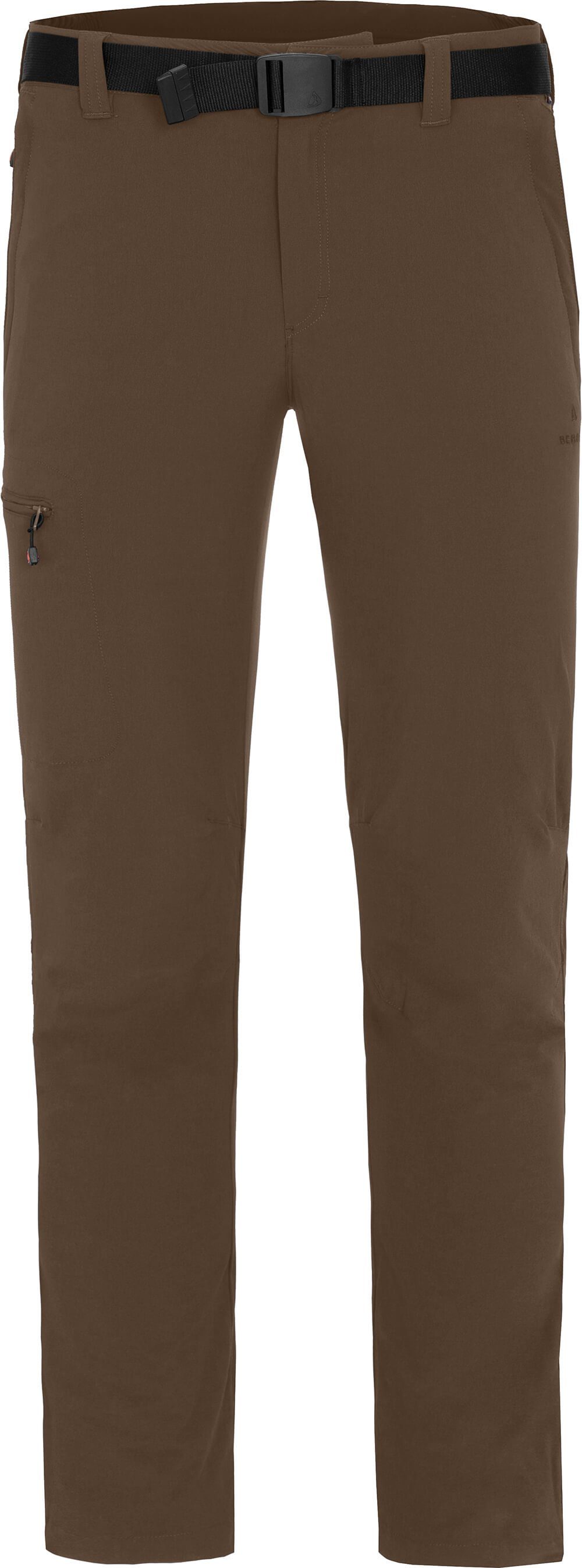 braun Bergson Kurzgrößen, HUBBARD Herren Wanderhose, Outdoorhose (slim)