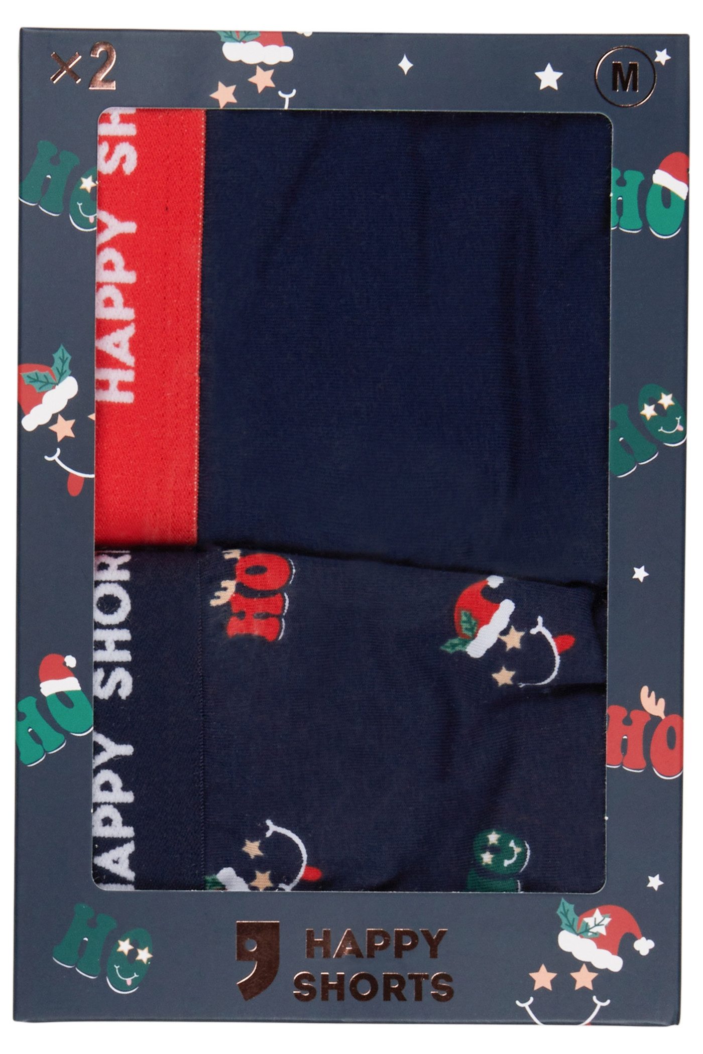 HAPPY SHORTS Trunk 2 Happy Shorts Jersey Trunk Herren Boxershorts Boxer HoHoHo (1-St)