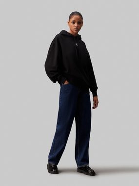 Calvin Klein Jeans Longsweatshirt WOVEN LABEL OVERSIZED HOODIE mit Logopatch