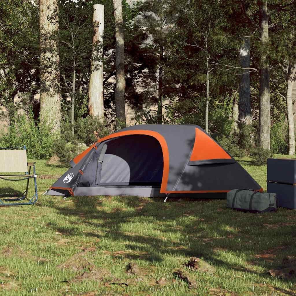 vidaXL Kuppelzelt Kuppel-Campingzelt 1 Person Orange günstig online kaufen