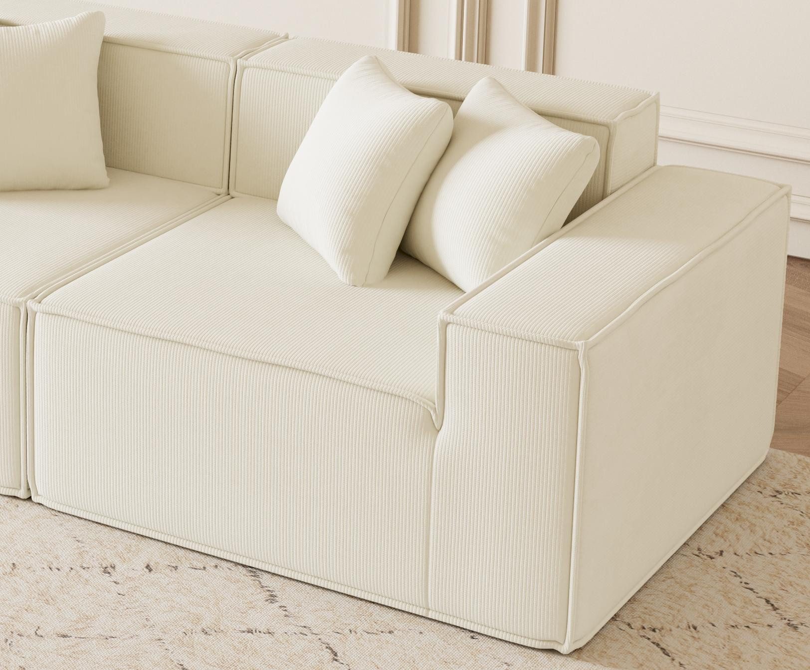 JOULISE 2-Sitzer MINOVA 2-Sitzer Sofa, Cordstoff, günstig online kaufen