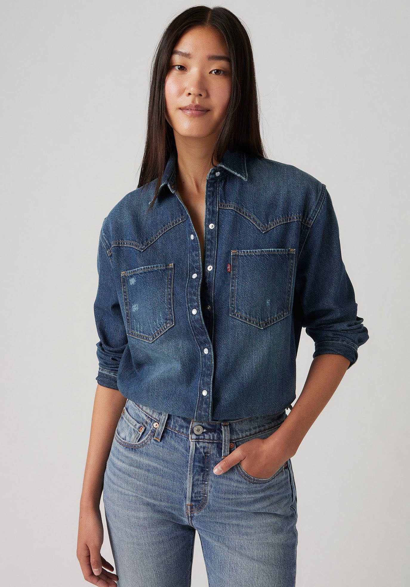 Levi's® Jeansbluse TEODORA WESTERN SHIRT mit günstig online kaufen