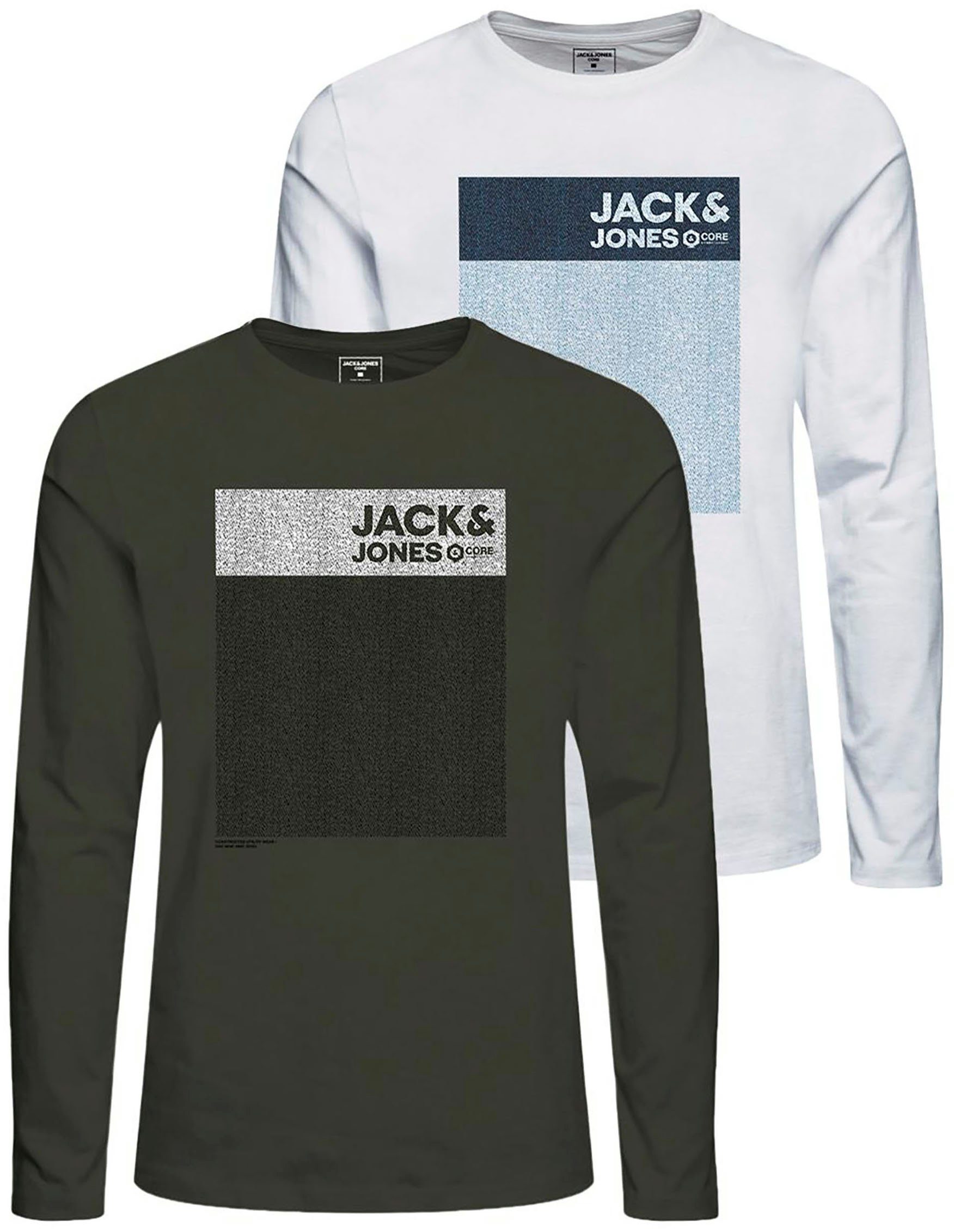 Jack & Jones Junior Langarmshirt (2er-Pack) kaufen | OTTO