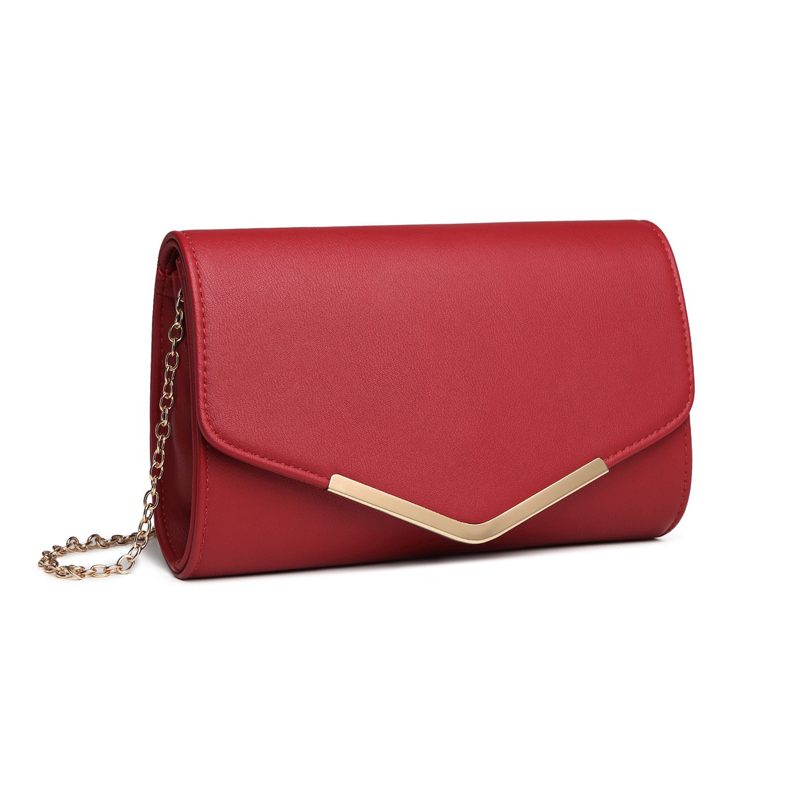 Miss Lulu Abendtasche Damen Clutch – Elegante Mini Abendtasche mit Kette fü günstig online kaufen