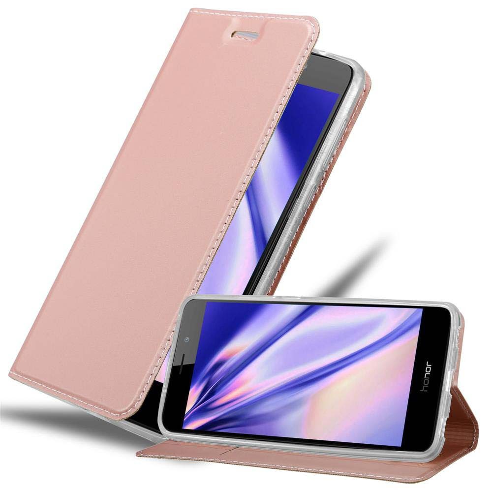 Cadorabo Handyhülle für Honor 5C Hülle Honor 5C, Schutzhülle Hülle mit Standfunktion, Magnetverschluss und Kartenfach