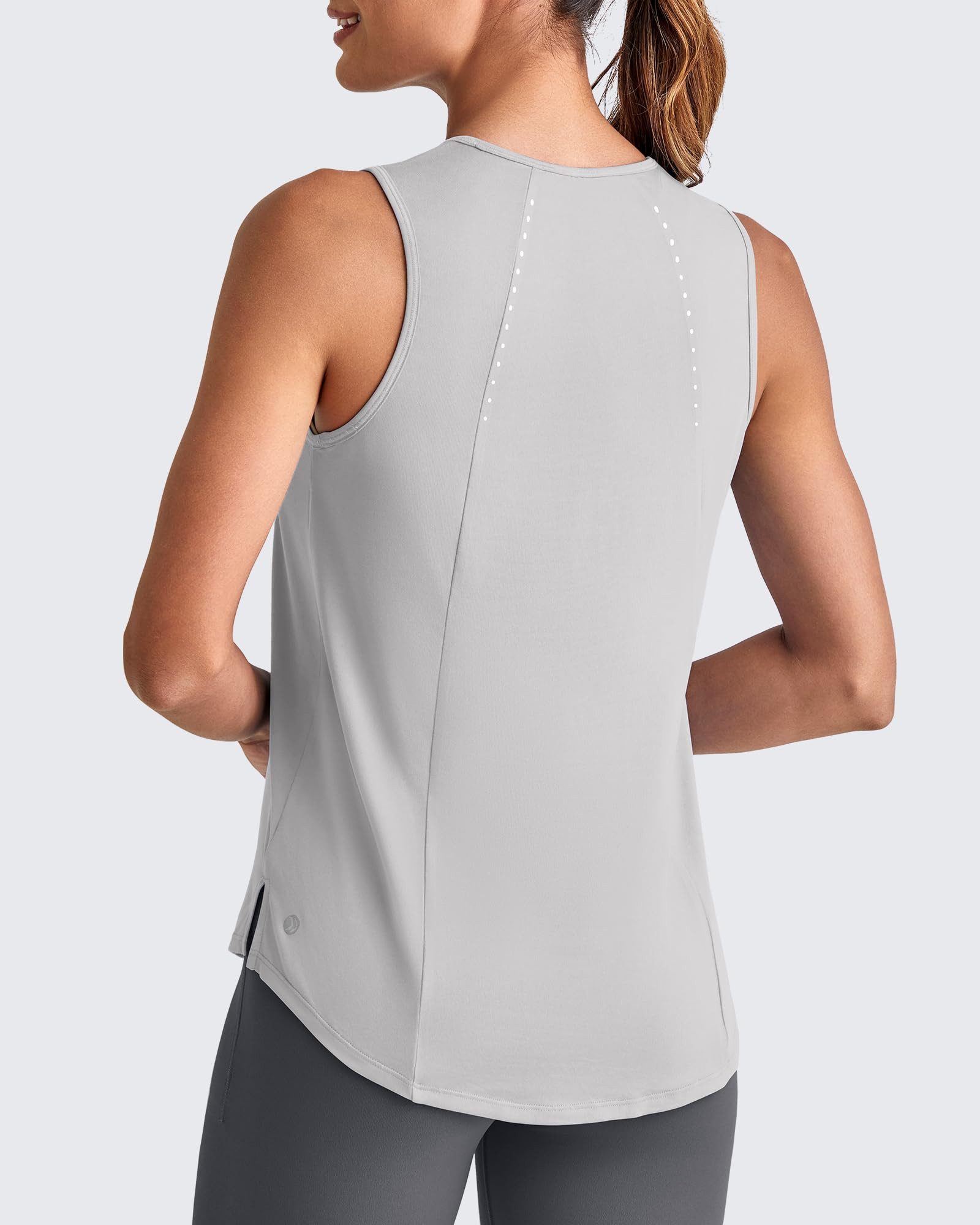 G4Free Tanktop G4Free Damen hoher Halsausschnitt, sportliche lange Tanks, ä günstig online kaufen
