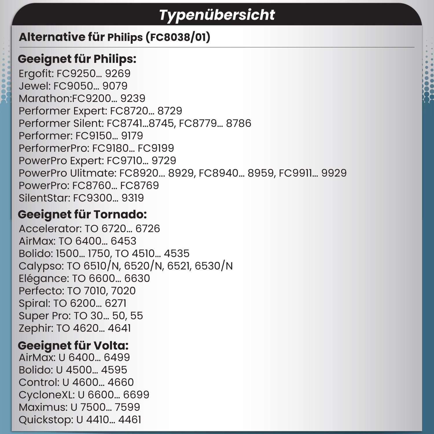 McFilter HEPA-Filter 1 Stück, Zubehör für AEG VX8-2-ÖKO Staubsauger, Blau, Kunststoff / Filter-Lamellen, Hygienefilter
