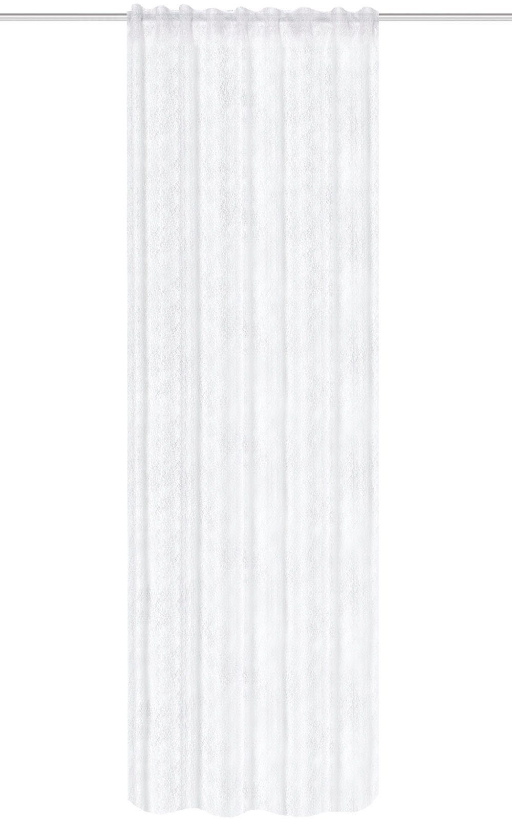 Kombibandschal Multifunktionsband PILAGO St), halbtransparent, mit (1 Wirkware, PILAGO, HOME Vorhang WOHNIDEEN, Raschelspitze