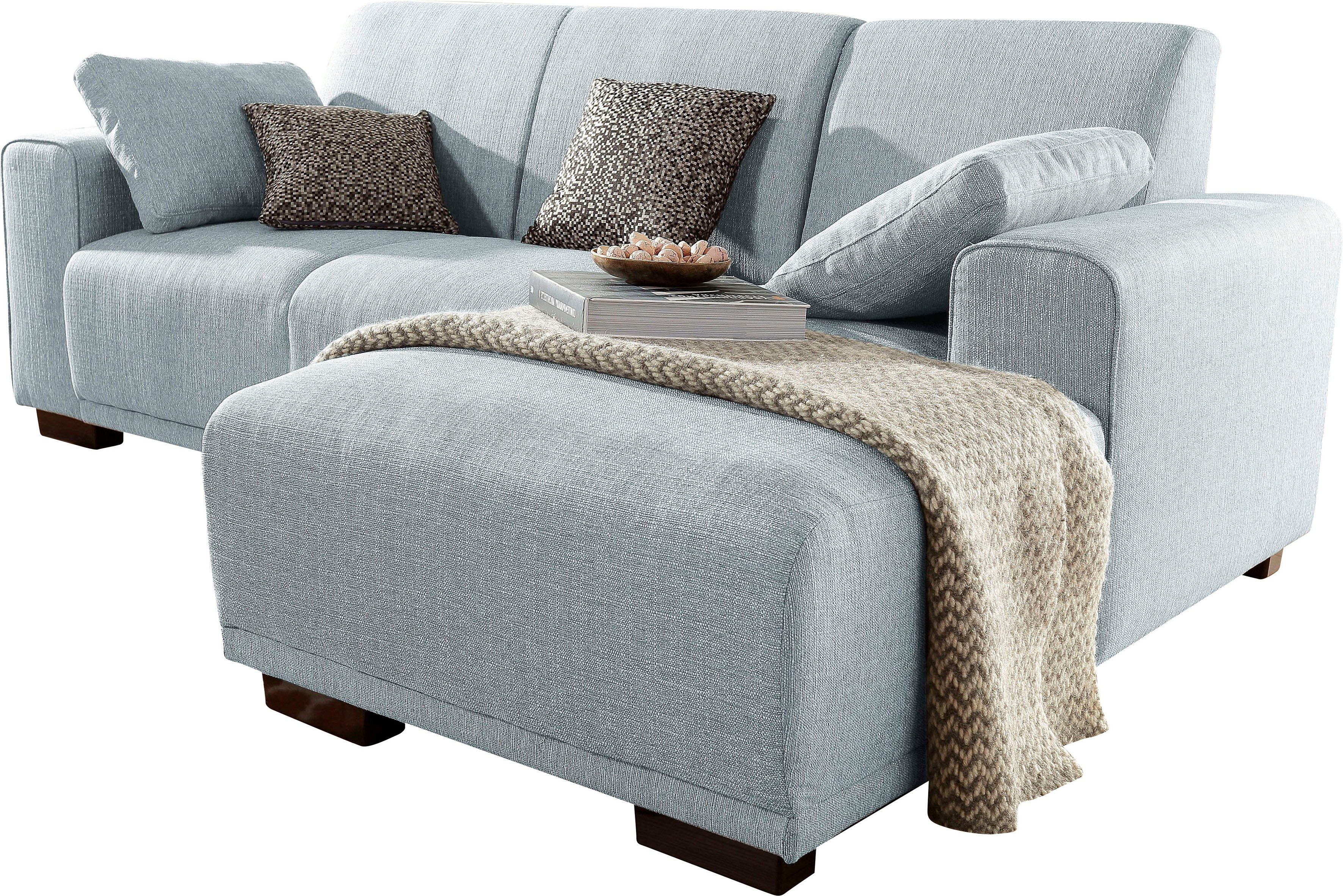 Home affaire Ecksofa "BORNHOLM L-Form mit Recamiere, Maße B/T/H: 234/162/85 günstig online kaufen