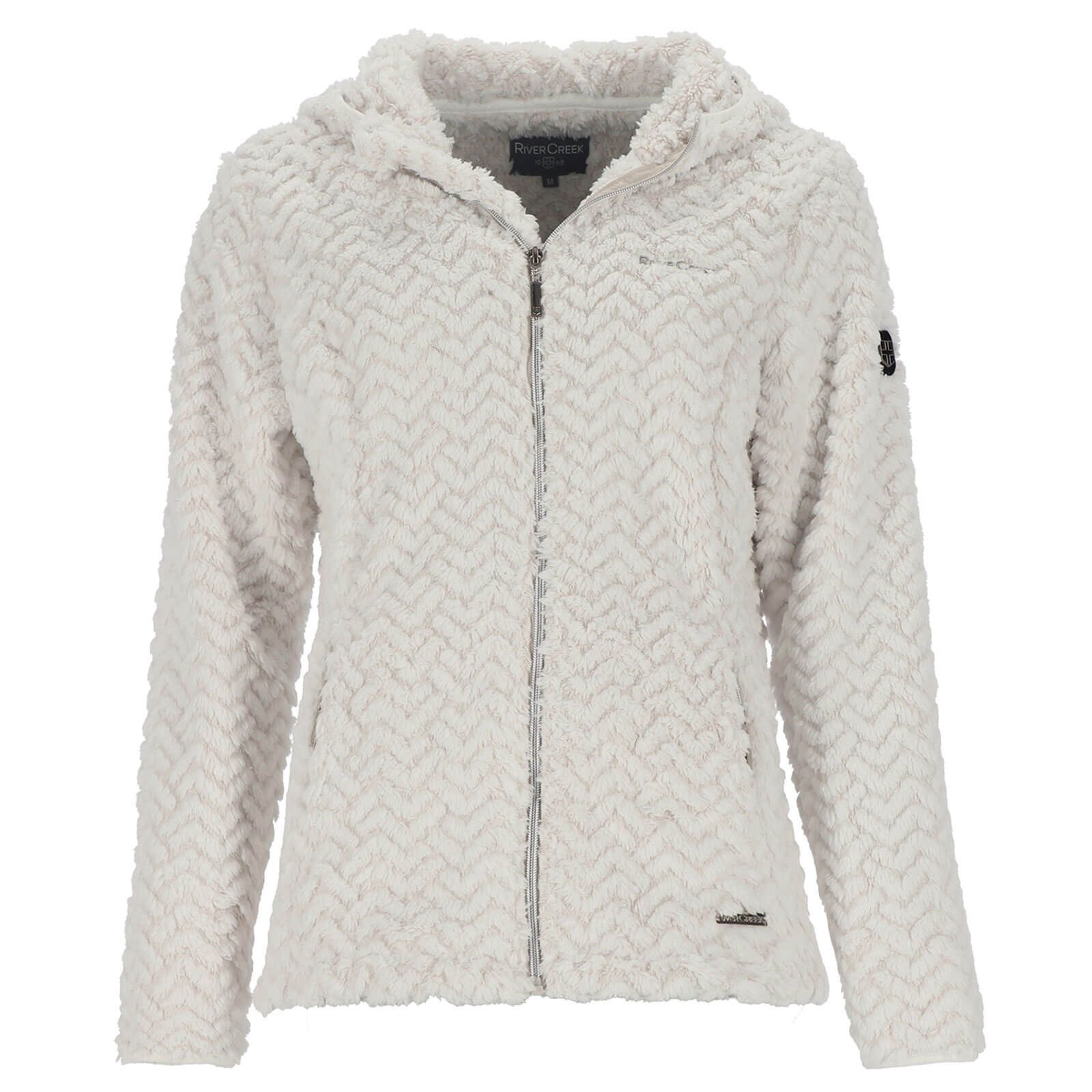 Rivercreek Fleecejacke 50945 Damen Jacke mit Zick-Zack-Streifen-Muster und günstig online kaufen