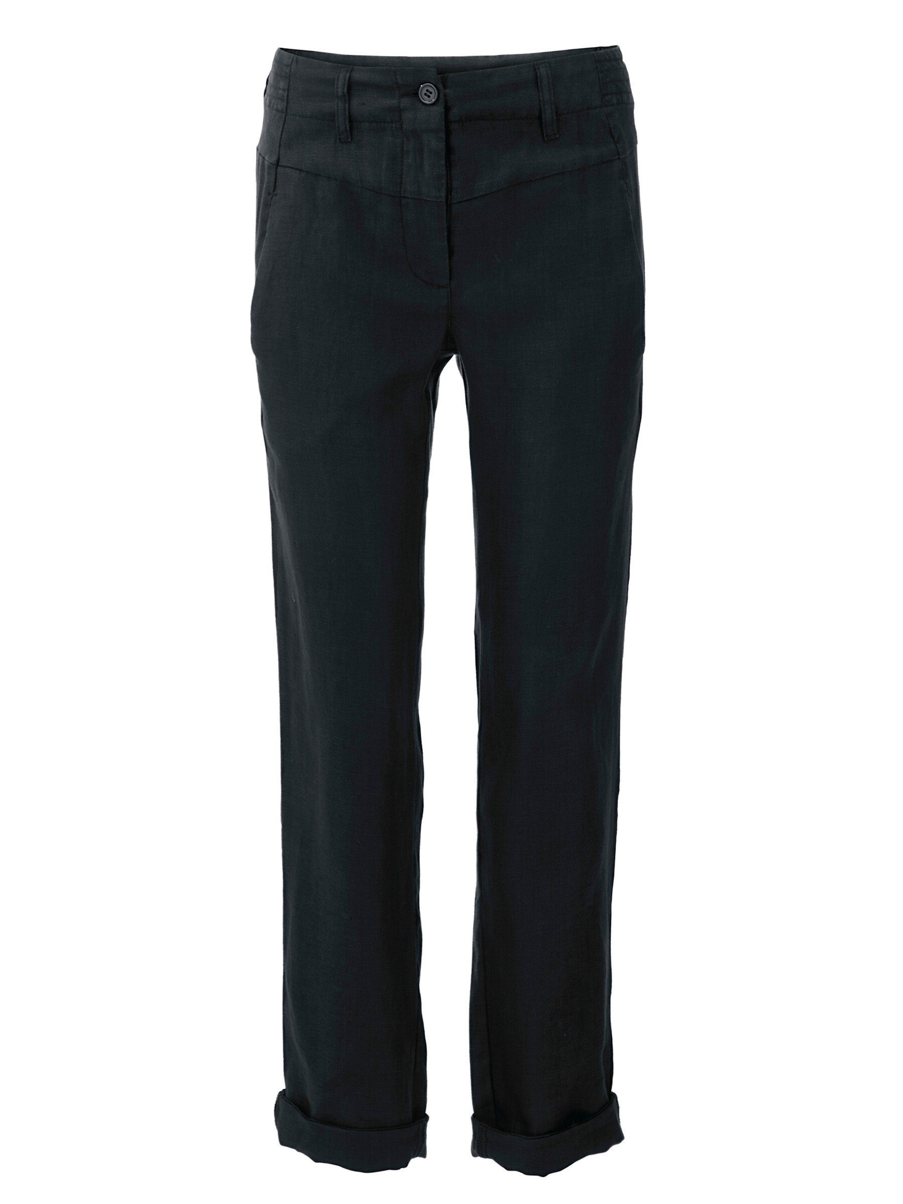 heine Jerseyhose Leinenhose normal