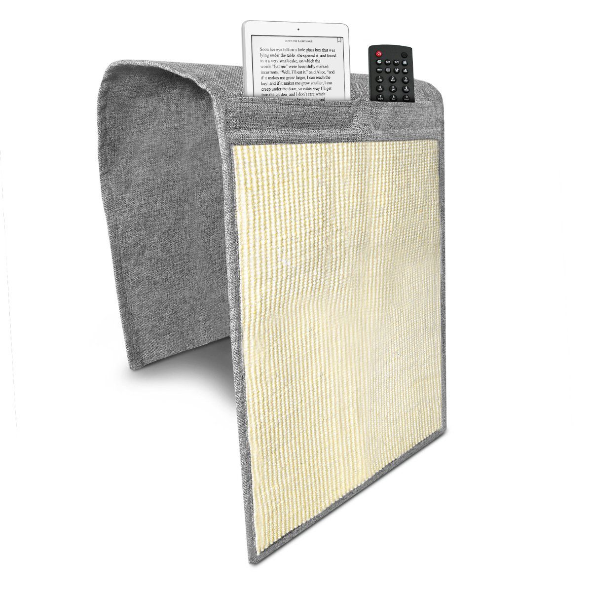 Kratzpappe Katzen Kratzmatte Kratzschutz Sofa - mit 2 Fächern - 128 x 45 cm