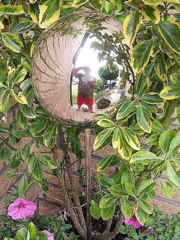 Jürgen Bocker - Gartenambiente Gartenstecker Rosenkugel Edelstahl poliert S günstig online kaufen