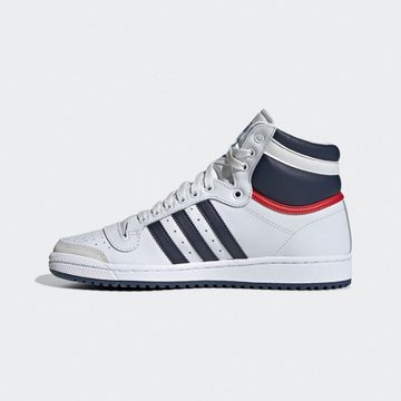 adidas Originals Top Ten Hi - White / Red Sneaker